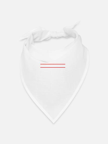 Schleswig Holsteiner Holsteinerin Holstein - Bandana Dreieckstuch - Weiß