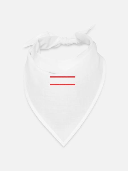Sachse Sächsin Sachsen - Bandana Dreieckstuch - Weiß