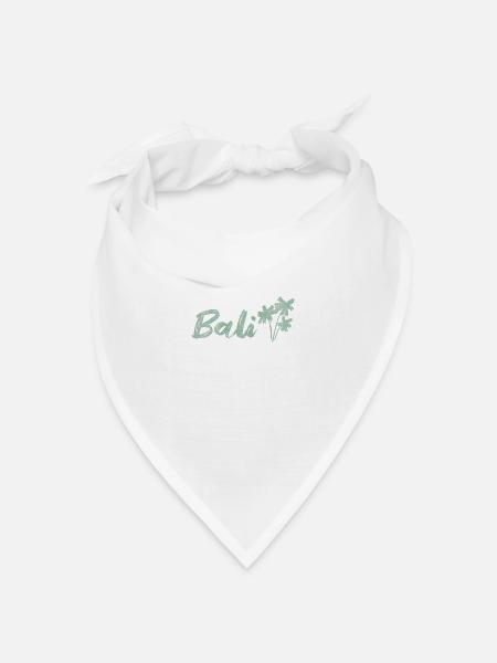 Bali - Bandana Dreieckstuch - Weiß