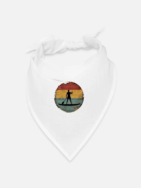 Standup Paddle - Bandana Dreieckstuch - Weiß