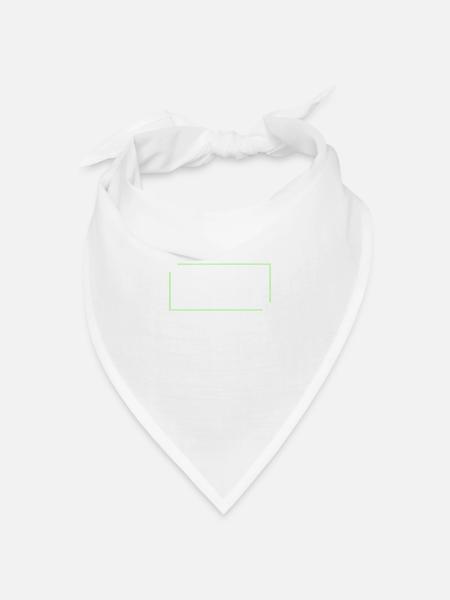 Lateinisch Lustiger Latein Spruch - Bandana Dreieckstuch - Weiß