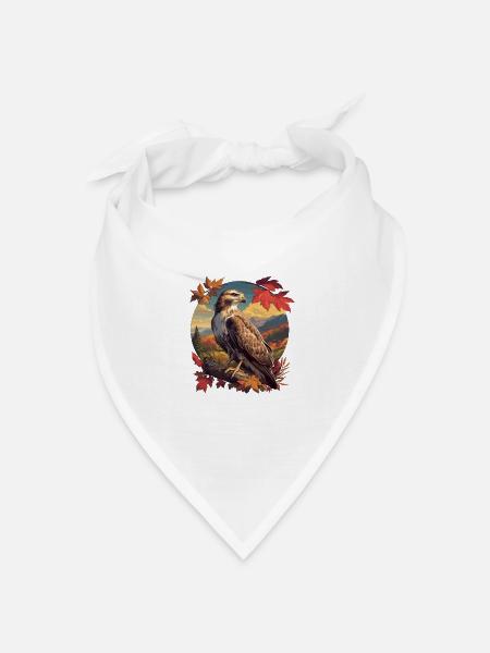 Falken Falke - Bandana Dreieckstuch - Weiß