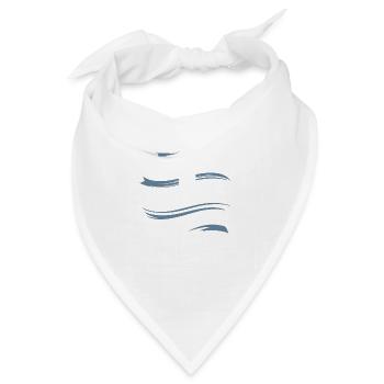 Always be thankful life could be worse - Bandana Dreieckstuch - Weiß - Vorne
