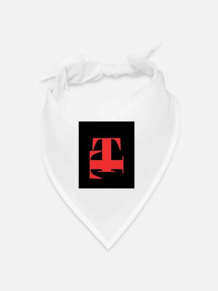 T - Bandana Dreieckstuch - Weiß
