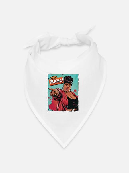 Ermächtigte Mutter Zitat Illustration - Bandana Dreieckstuch - Weiß