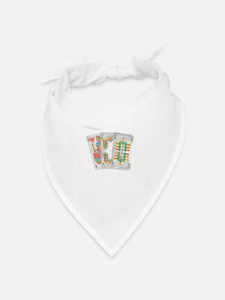Watter Legende Watten Max Belle Spitz Maschine - Bandana Dreieckstuch - Weiß