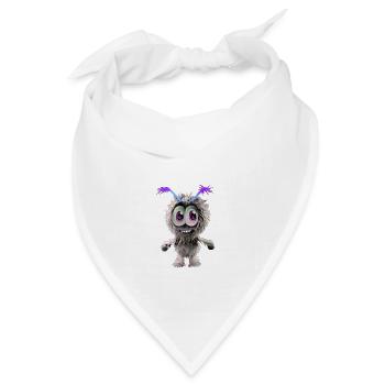 Mumzel Twiggy - Bandana Dreieckstuch - Weiß - Vorne