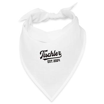 Tischler 2024 Beruf Tischlerei Schreinerei Meister - Bandana Dreieckstuch - Weiß - Vorne