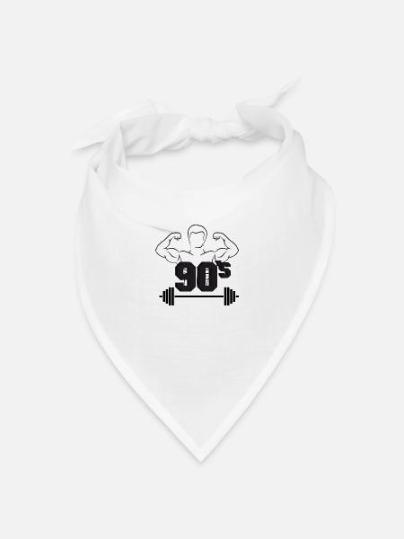 Current Gym - Bandana Dreieckstuch - Weiß