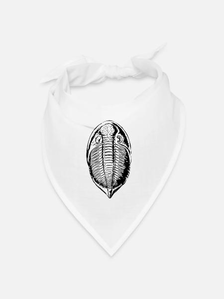 Fossil - Bandana Dreieckstuch - Weiß