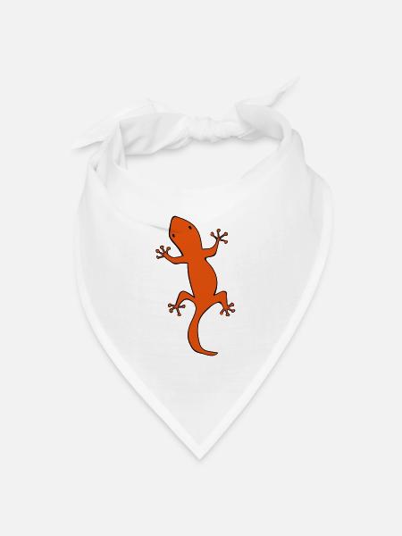 salamander - Bandana Dreieckstuch - Weiß