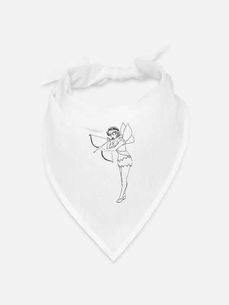 pixie - Bandana Dreieckstuch - Weiß