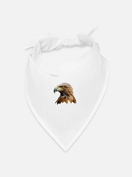 EAGLE - Bandana Dreieckstuch - Weiß