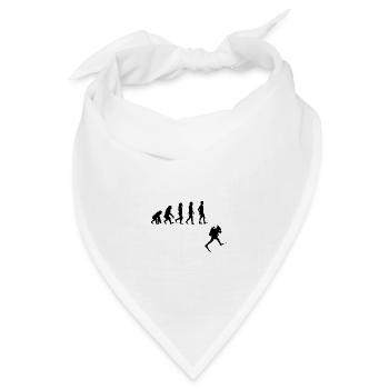 Evolution Freitauchen Freitauchen Plongée - Bandana Dreieckstuch - Weiß - Vorne