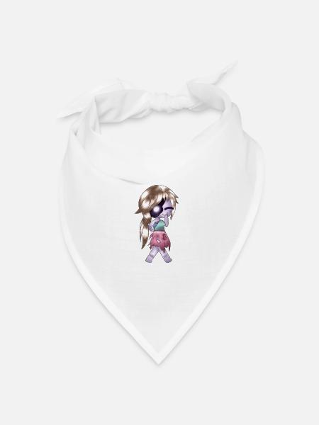 Gacha Anime 18 - Bandana Dreieckstuch - Weiß