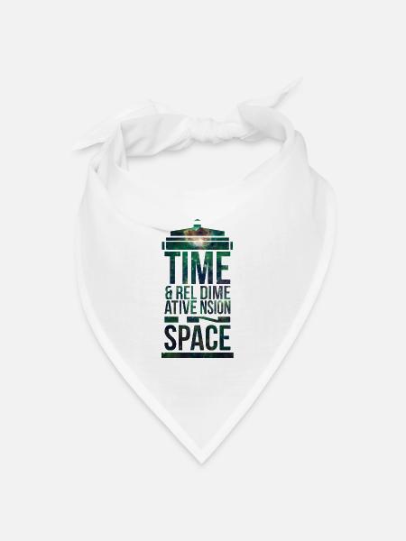 TARDIS - Bandana Dreieckstuch - Weiß