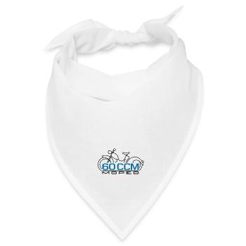 Moped SR2 60 ccm Emblem - Bandana Dreieckstuch - Weiß - Vorne
