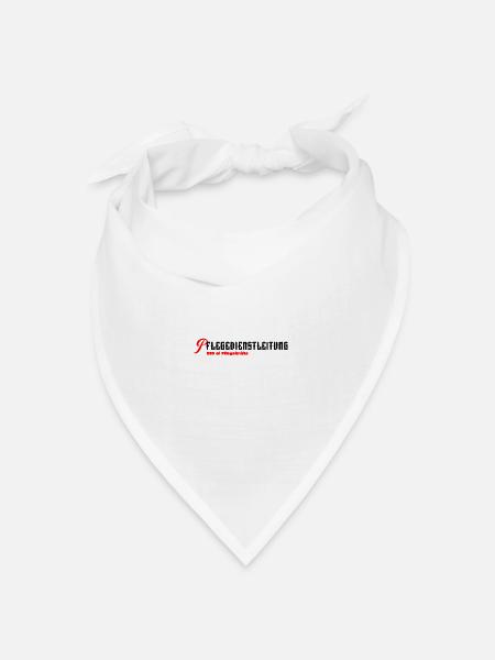 Pflegedienstleitung PDL CEO of Pflegekräfte - Bandana Dreieckstuch - Weiß