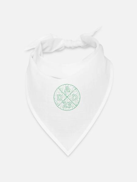 DAD 23 Dad 23 - Bandana Dreieckstuch - Weiß