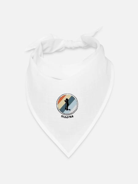 Scooter - Bandana Dreieckstuch - Weiß