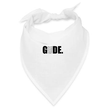 Gude Schobbe - Bandana Dreieckstuch - Weiß - Vorne
