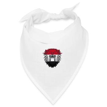 Jemen - Bandana Dreieckstuch - Weiß - Vorne