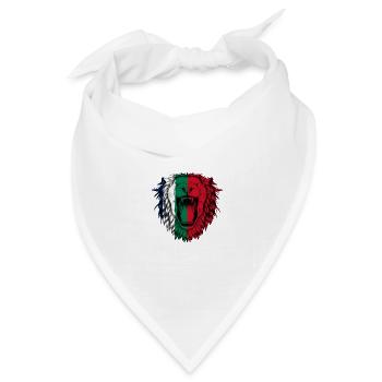 Republik Maluku Selatan - Bandana Dreieckstuch - Weiß - Vorne