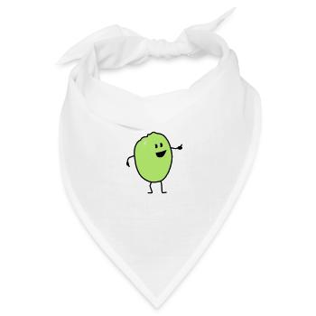 quince - Bandana Dreieckstuch - Weiß - Vorne
