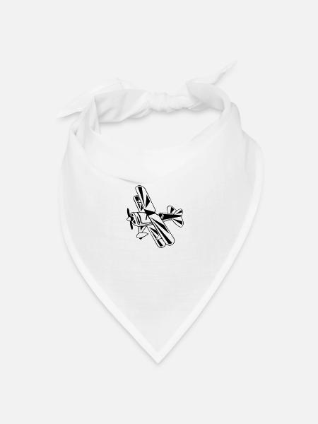 Pitts - Bandana Dreieckstuch - Weiß