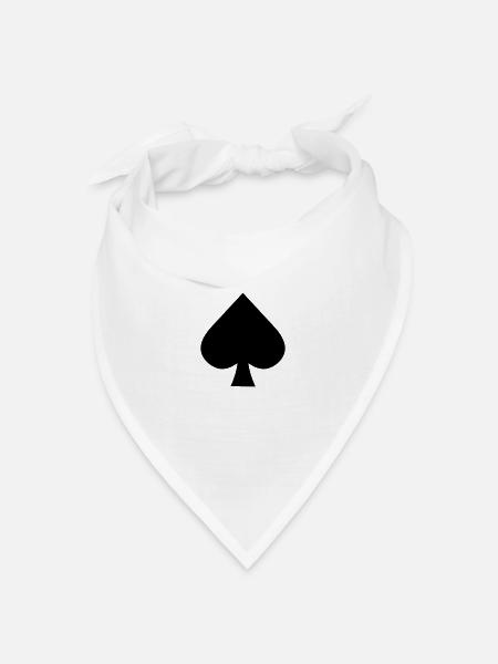 pik - Bandana Dreieckstuch - Weiß