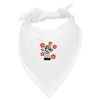happy kid © - Bandana Dreieckstuch - Weiß - Vorne