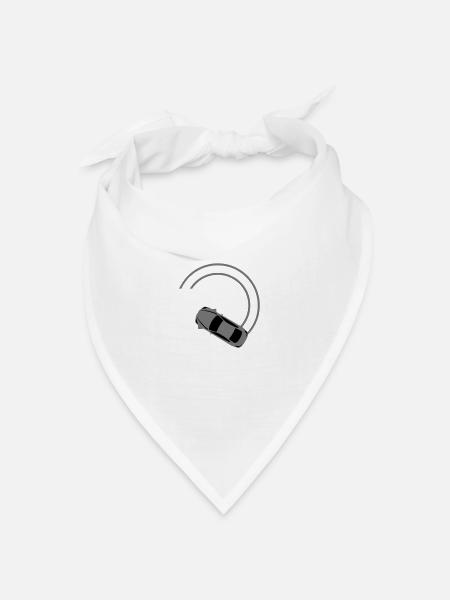 Drifting - Bandana Dreieckstuch - Weiß