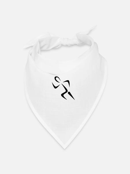 laufen - Bandana Dreieckstuch - Weiß
