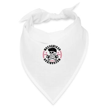 Legendary Mechaniker - Bandana Dreieckstuch - Weiß - Vorne