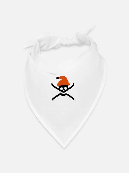 Ski - Bandana Dreieckstuch - Weiß
