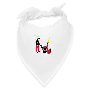 Fraese - Bandana Dreieckstuch - Weiß - Vorne