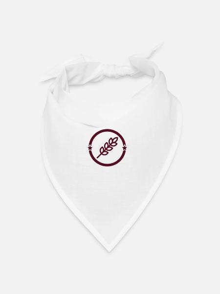 Landwirt / Bauer / Landwirtschaft / Traktor - Bandana Dreieckstuch - Weiß