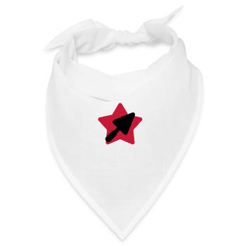 Maurer / Mauerwerk / Bau / Hersteller - Bandana Dreieckstuch - Weiß - Vorne