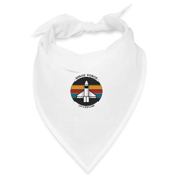 Raumstreitkräfte - Bandana Dreieckstuch - Weiß - Vorne