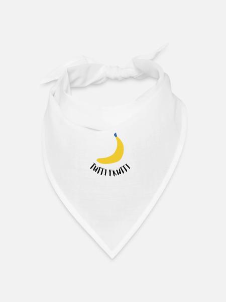 TUTTI FRUTTI - Bandana Dreieckstuch - Weiß