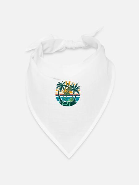 Cote da Suerth - der Name sagt schon alles - Bandana Dreieckstuch - Weiß