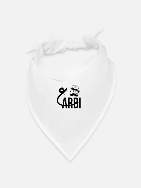 Arabi - Bandana Dreieckstuch - Weiß