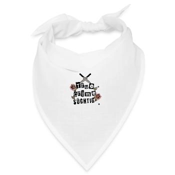 true crime podcast - Bandana Dreieckstuch - Weiß - Vorne