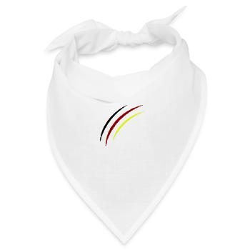 krallen germany - Bandana Dreieckstuch - Weiß - Vorne