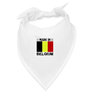 made in belgium - Bandana Dreieckstuch - Weiß - Vorne