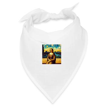 Noma Lisa - Bandana Dreieckstuch - Weiß - Vorne