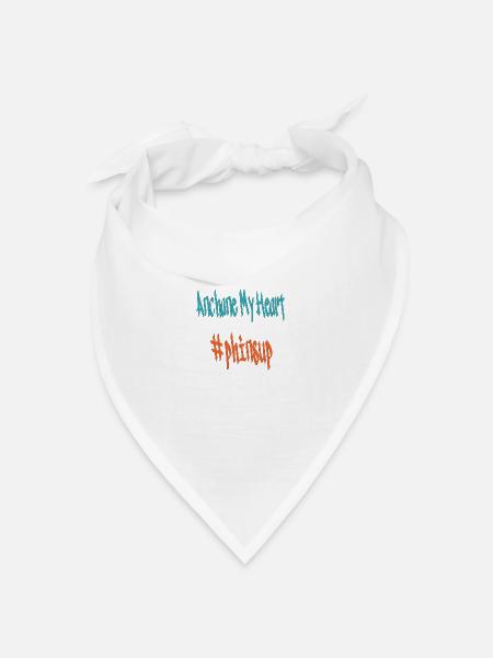 anchane - Bandana Dreieckstuch - Weiß