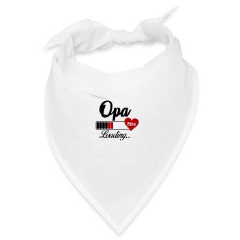opa loading 2024 - Bandana Dreieckstuch - Weiß - Vorne