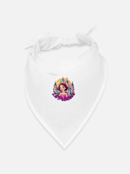 Lil Princess - Bandana Dreieckstuch - Weiß