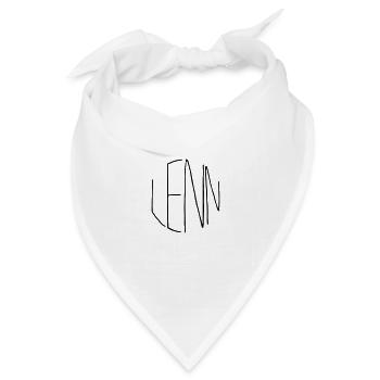 Lenn - Bandana Dreieckstuch - Weiß - Vorne